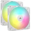 Corsair RS140 ARGB Boitier PC Ventilateur 14 cm Blanc 2 pièce(s)