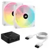 Corsair Ventilateur Icue Link Qx140 Rgb 140 Mm 2 Unités