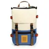 Topo Designs - Rover Pack Mini - Sac à dos urbain Bone White / Cobalt ...