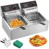 vevor 5000W 12L Friteuse Électrique Frites Acier Inoxydable Frites Commerciale