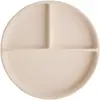 Assiette à compartiments en silicone avec ventouse Shifting Sand