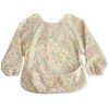 Mushie Bavoir à manches longues Pastel Blooms (6-24 mois)