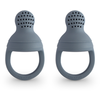 Mushie Lot de 2 sucettes grignoteuses en silicone Tradewinds