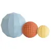 Mushie Lot de 3 jouets sensoriels Nesting Spheres Powder Blue