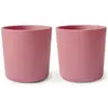 Mushie Lot de 2 gobelets Dusty Rose
