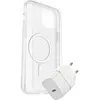 Otterbox Kit Apple Iphone 15 Plus Symmetry Clear Magsafe Premium Glass Am Eu Usb