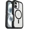 OtterBox Defender Series XT Clear pour MagSafe pour iPhone 16, Dark Side