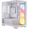 Corsair Boîtier PC Moyen Tour 2800X Blanc Micro-ATX Mini-ITX RVB Verre Trempé