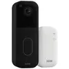 Kit de sonnette Blink B0DJDSZX75 sans fil caméra Alexa noir blanc