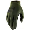 Gants Moto Cross Fatigue 100% Ridecamp - Vert - S