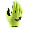 Gant cross 100% Ridecamp jaune fluo- M