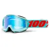 100percent 100% Accuri Extra Maldives Masques de motocross, bleu-orange pour Hommes