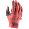 100% Cognito Gant pour Homme Rouge/Noir Taille XL