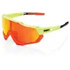 100percent Lunettes 100  speedtrap soft tact oxyfire   hiper red multilayer   verres transparent