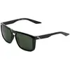 Lunettes 100  renshaw matte black hiper blue multilayer mirror lens   noir   bleu
