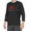 100percent Maillot VTT manches 3/4 100% Airmatic SP21 noir/rouge- XL