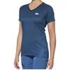 Maillot VTT manches courtes femme 100% Airmatic SP22 bleu- S