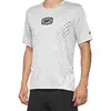 100% Airmatic Mesh Maillot de vélo à manches courtes, gris, taille S pour Hommes