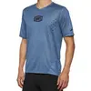 100% Airmatic Mesh Maillot de vélo à manches courtes, bleu, taille L pour Hommes