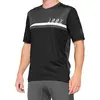 Maillot VTT manches courtes 100% Airmatic noir/gris- M