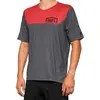 Maillot VTT manches courtes 100% Airmatic SP22 rouge/gris- XL