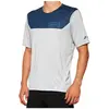 Maillot VTT manches courtes 100% Airmatic SP22 bleu/gris- XL