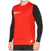 100percent 100% R-Core Concept Maillot vélo, noir-rouge, taille S pour Hommes