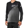 Maillot VTT manches longues 100% R-Core X SP22 noir/gris- XL
