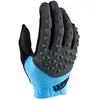 100% Geomatic Gants de vélo, bleu, taille S pour Hommes