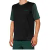 Maillot VTT manches courtes 100% Ridecamp SP22 noir/vert- M