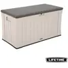 Lifetime Coffre de Rangement extérieur Marron 127,9 x 64 x 67,2 cm