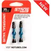 Stan s notubes   paire de valves  universal  al  presta 35mm  blue