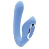 Evolved - Vibromasseur Tap and Trust - Bleu clair