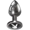 Playboy - Plug Anal en Aluminium Tux - Petit