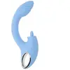 Playboy - Sapphire Dual Vibrator - Sky Blue
