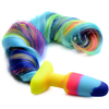 Tailz Plug anal avec queue de licorne arc-en-ciel