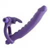 Anneau pénien vibrant et vibromasseur Rabbit - Frisky