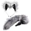 TAILZ - Plug Queue de Loup Gris & Oreilles