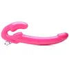 XR Brands Revolver Gode-ceinture vibrant sans harnais XXL - Rose