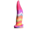 XR Brands Glow-in-the-dark Unicorn Tongue Dildo