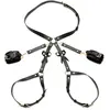 XR BRANDSXR Brands - Strict Harnais de bondage avec noeuds XL/2XL - Noir