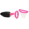 XR Brands Inmi Shegasm Lickgasm Mini 10X Stimulateur à lécher et à sucer - Noir/rose