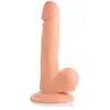 XR Brands Gode Poppin 16,5 cm - Beige