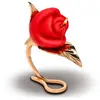 XR Brands - Bougie en Forme de Rose avec Support - Rouge