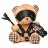 Master Series Ours en peluche BDSM avec martinet