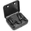 XR Brands - Dark Grip Pinces à Tétons Vibrantes - Noir