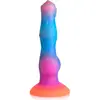 XR Brands Dildo Alien en Silicone qui Brille dans le Noir