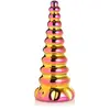 Creature Cocks XR Brands - Dildo en Verre Arc-en-ciel Crépusculaire
