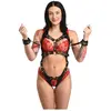 Master Series XR Brands - Harnais Corporel Pour Femmes - Noir