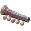 XR Brands - Gode en Silicone Tentacule Ovipositor Profond avec ufs